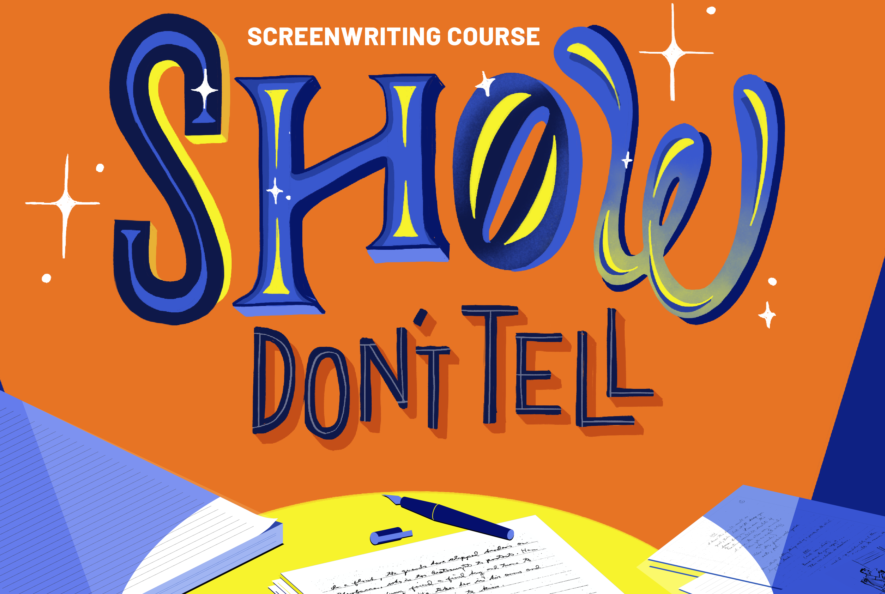Khóa học biên kịch Show Don't Tell