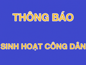 Lịch tuần sinh hoạt công dân đầu năm học 2019 - 2020