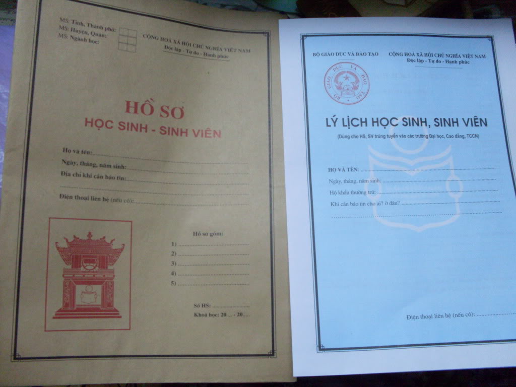 HƯỚNG DẪN ĐIỀN SƠ YẾU LÝ LỊCH HỌC SINH, SINH VIÊN NĂM 2019