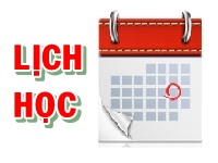 Kế hoạch học tập học kỳ 1 (2019-2020)