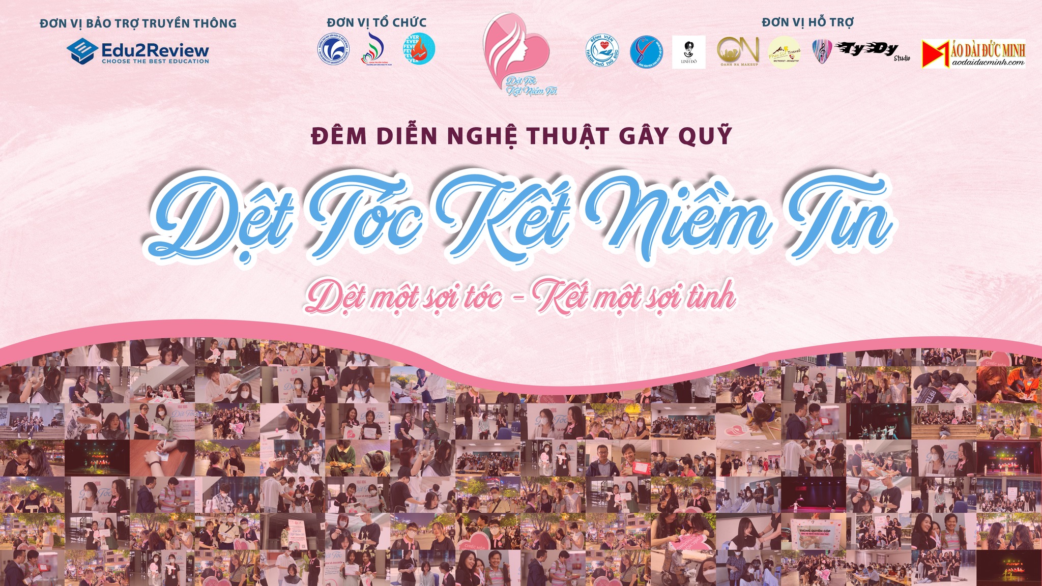Chương trình biểu diễn nghệ thuật "Dệt tóc kết niềm tin"