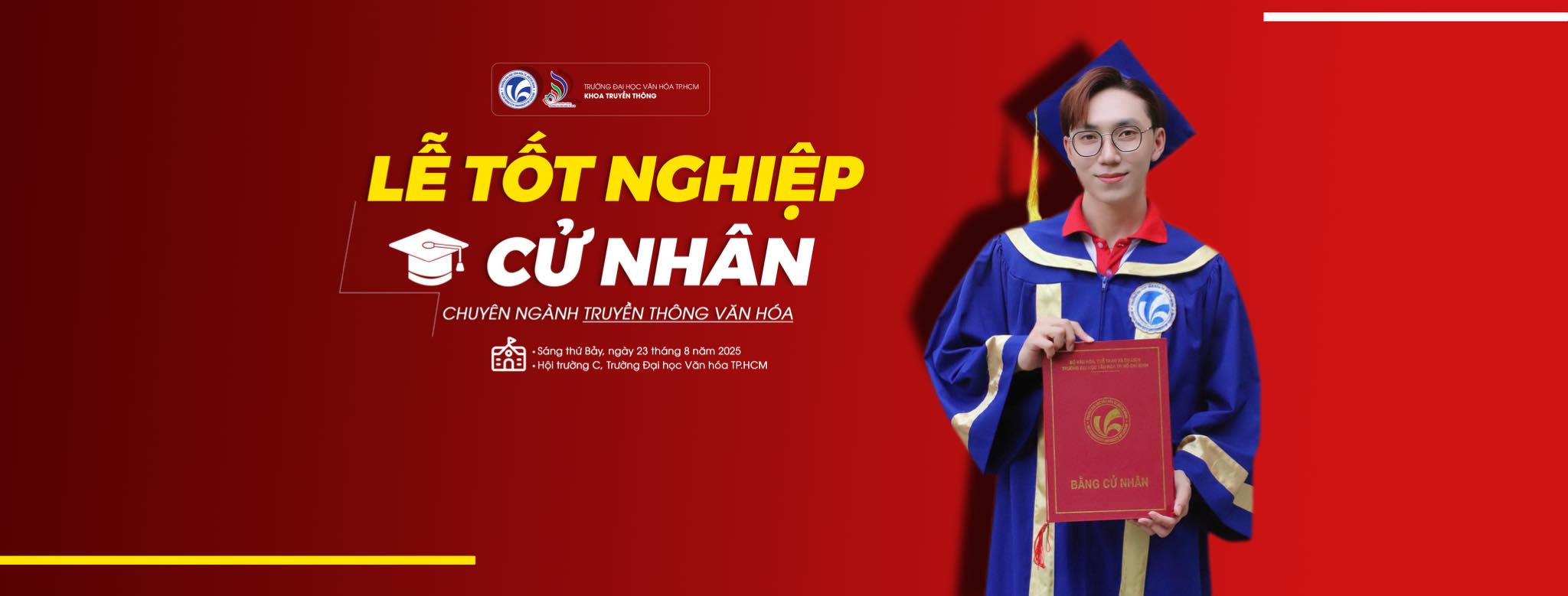 Tổ chức Lễ Tốt nghiệp cho sinh viên Khoá 10 vào ngày 23/8/2025